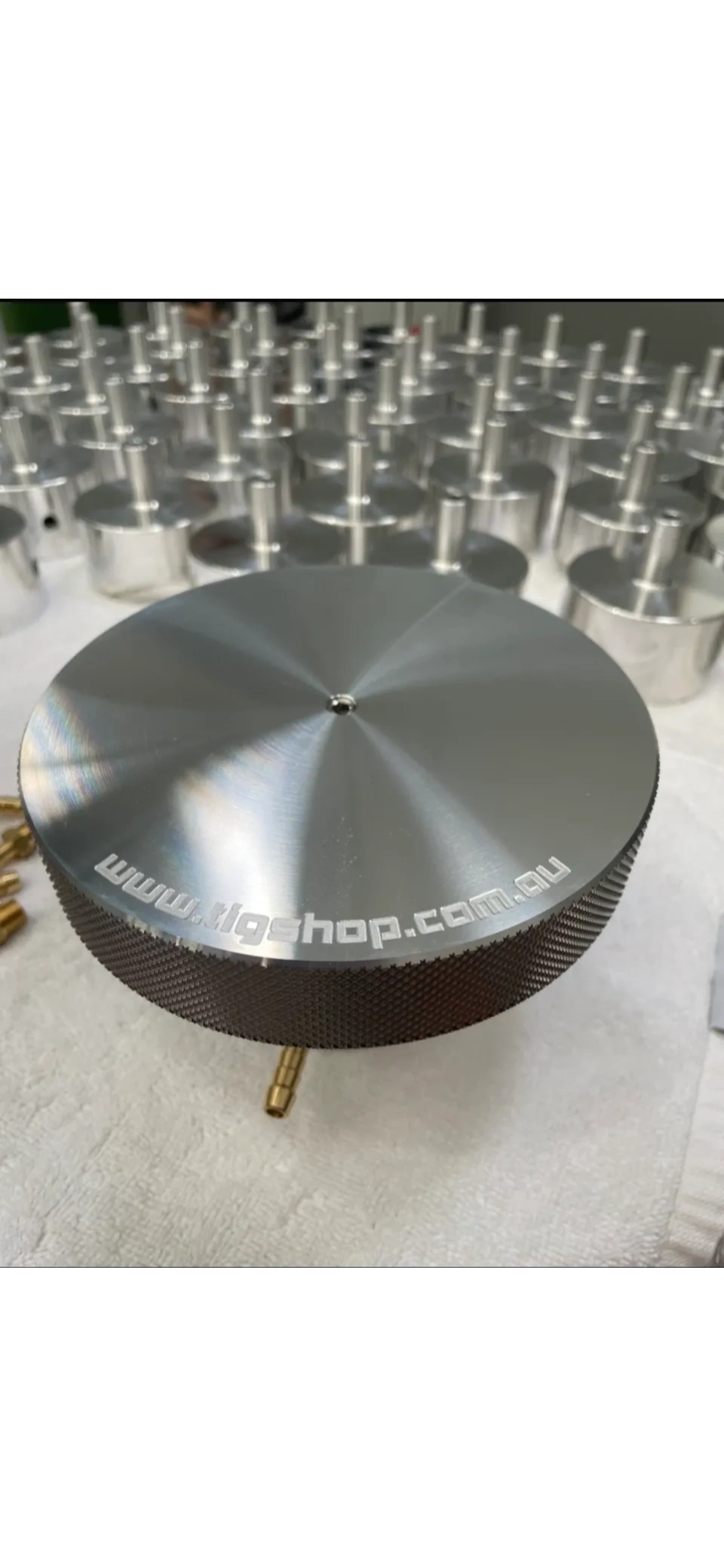 Knurled caps, Padco Engineering